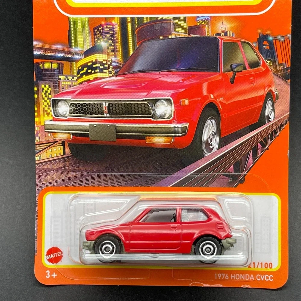 Matchbox 1976 '76 Honda CVCC Red 2-Door Car Vehicle Diecast 1/64 Scale #21/100